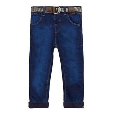 J by Jasper Conran Boys' blue belted jeans
